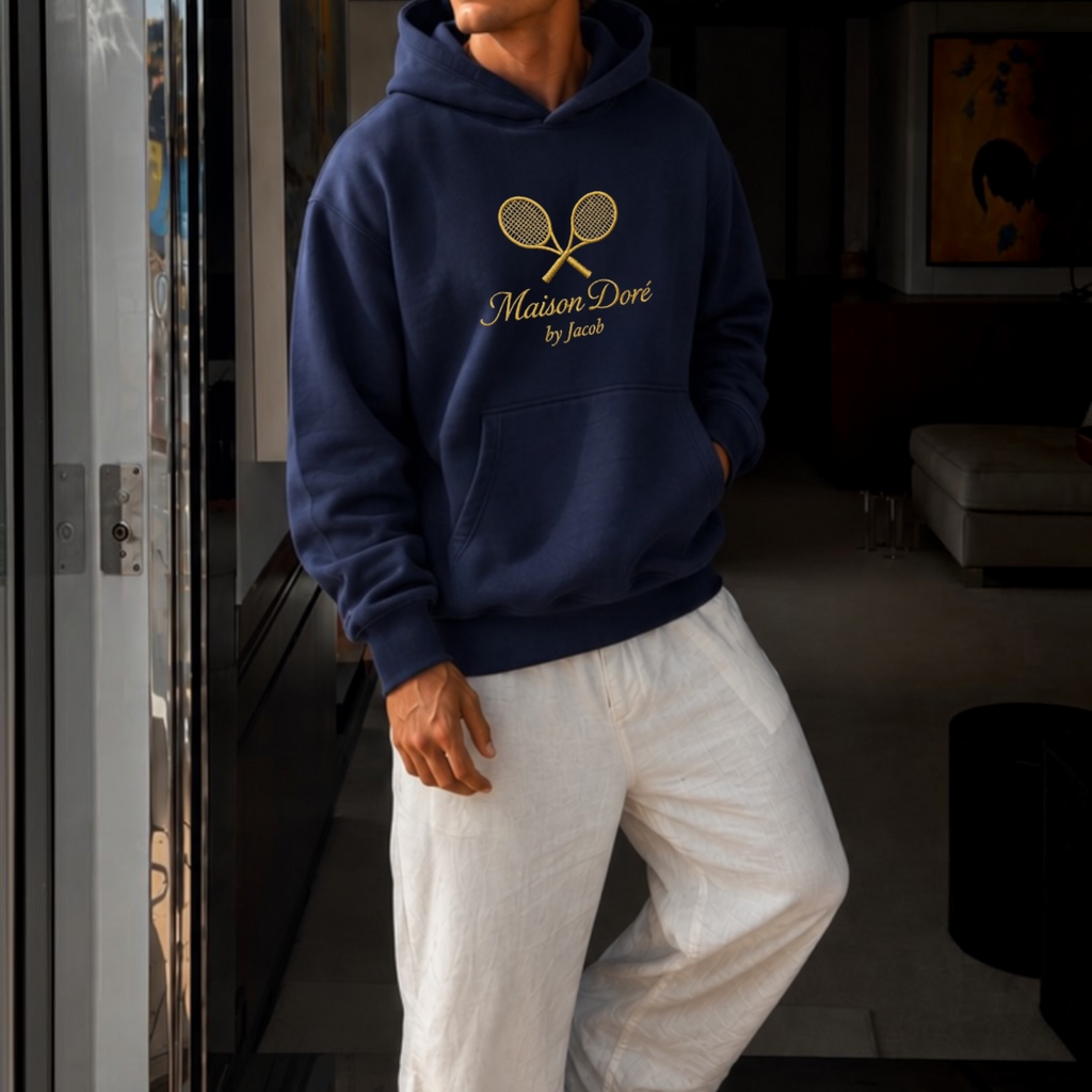 Oversized Navy Hoodie