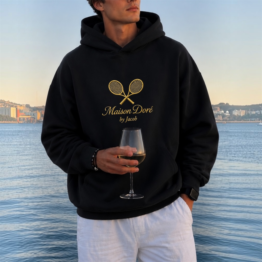Oversized Black Hoodie
