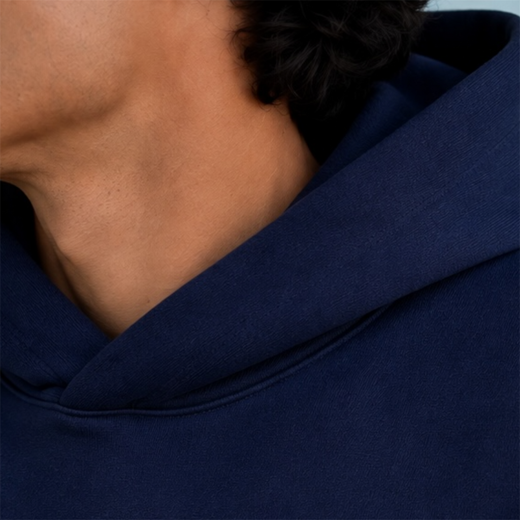 Oversized Navy Hoodie