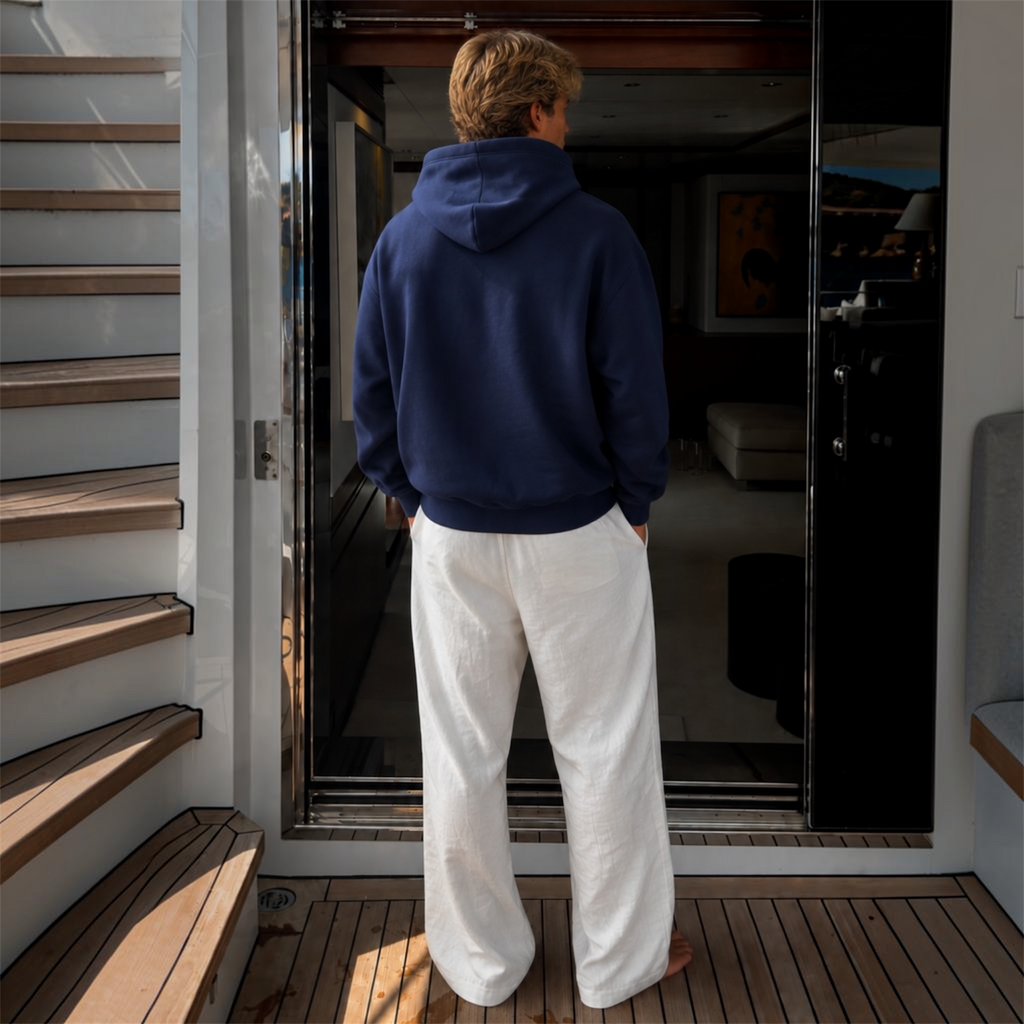 Oversized Navy Hoodie