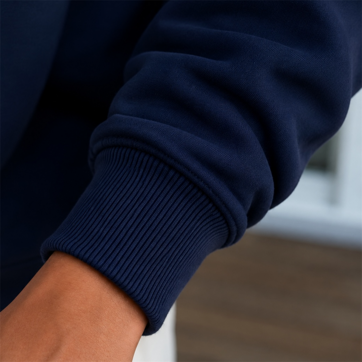 Oversized Navy Hoodie