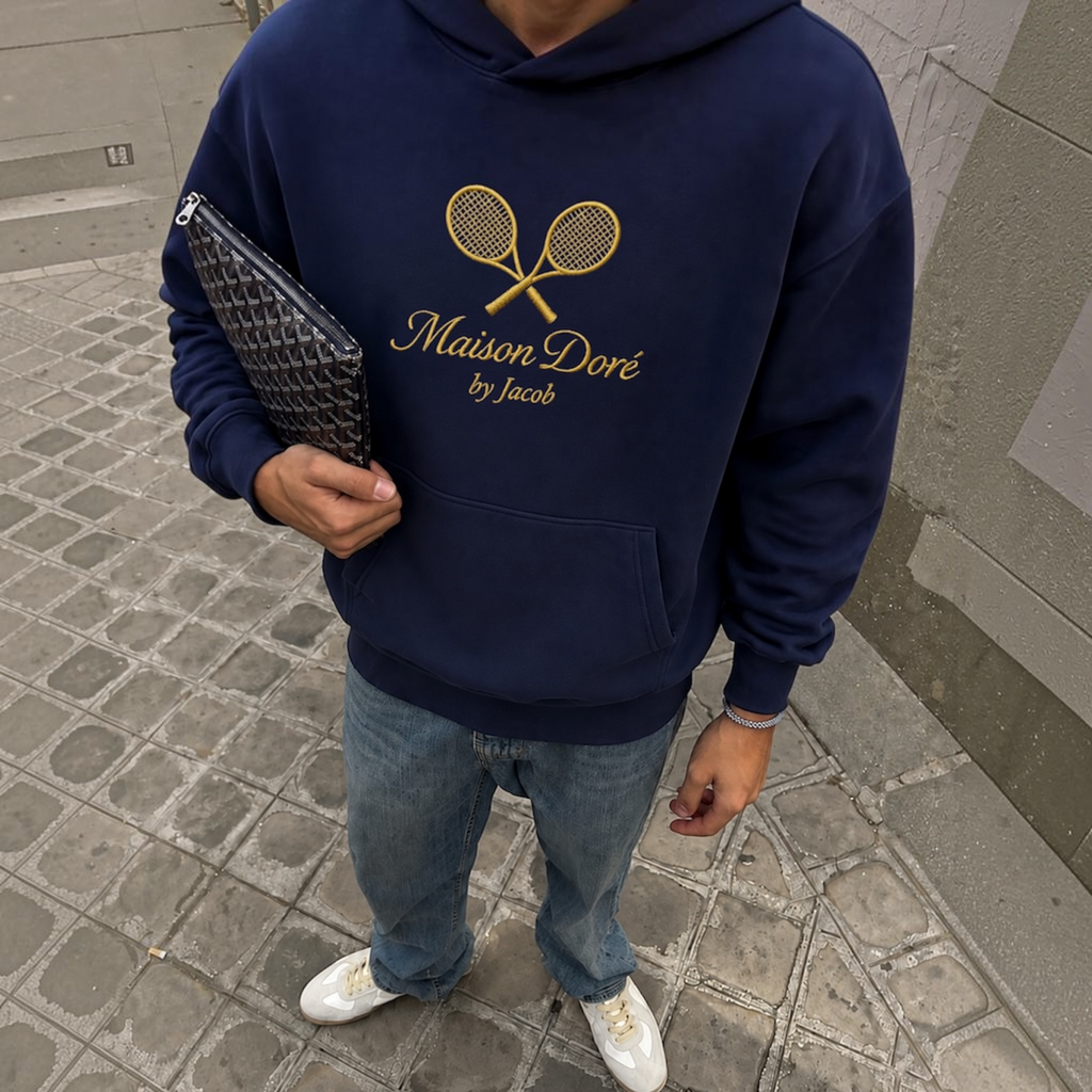 Oversized Navy Hoodie